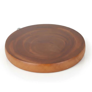 Thớt Gỗ Tròn Tự Nhiên Trường Thành – Nhiều Size 20–32cm, Dày Dặn Bền Đẹp, Chắc Chắn