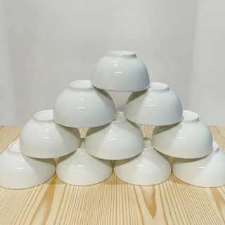 [Giá Xưởng] Combo 10 Chén Cơm Trắng Trơn 11cm – Sứ Dày Cao Cấp, Chất Lượng Loại 1,  Dùng Gia Đình & Quán Ăn