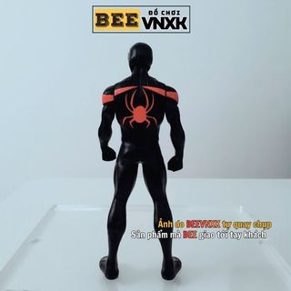 Mô hình nhân vật Người Nhện đen Miles Morales của Marvel xuất dư, có xước - Đồ chơi BEE VNXK