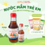 Nước mắm ăn dặm Chubby 200ml/60ml ít muối, giàu đạm, không phụ gia