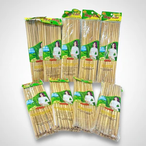 Combo 10 Đôi Đũa Tre Tự Nhiên – Không Tẩm Hóa Chất, Giá Sỉ Tiết Kiệm, An Toàn Sức Khỏe