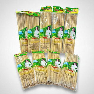 [Giá Xưởng] Combo 10 Đôi Đũa Tre Tự Nhiên – Không Tẩm Hóa Chất,  Giá Sỉ Tiết Kiệm, An Toàn Sức Khỏe
