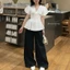 Quần jeans suông ống rộng basic #7803 QJ369