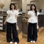 Quần jeans suông ống rộng basic #7803 QJ369