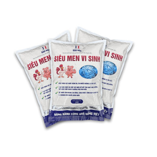 Combo 3 Gói Siêu Men Vi Sinh Bảo Hân Tặng 1 Men Rắc Chuồng
