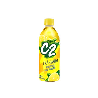 Thùng 24 chai trà xanh C2 hương chanh 355ml