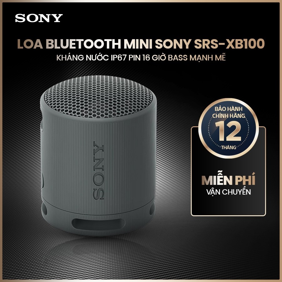 Loa Bluetooth Mini Sony SRS-XB100 Review: Giá 1.19 Triệu, Đáng Mua Không?