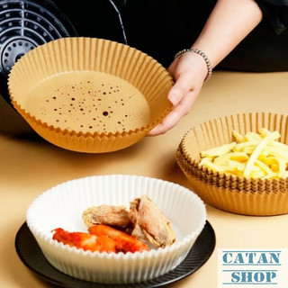 Set 50 Giấy Nến Lót Nồi Chiên Không Dầu Chịu Nhiệt, Thấm Dầu Hút Dầu Mỡ Không Dính An Toàn