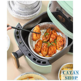 Set 50 Giấy Nến Lót Nồi Chiên Không Dầu Chịu Nhiệt, Thấm Dầu Hút Dầu Mỡ Không Dính An Toàn