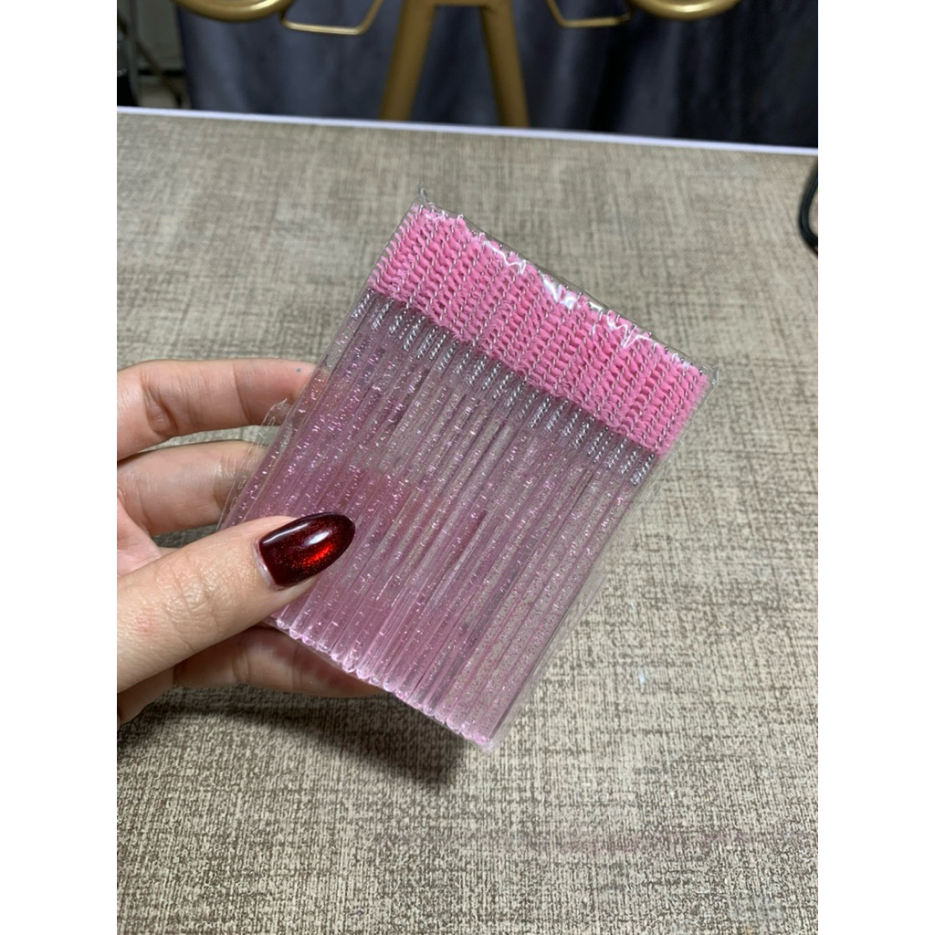 Chổi chải mi loại xịn 1 bịch 50 cái Linh Bùi