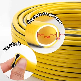 Bộ Vòi Xịt Tăng Áp Đa Năng 5M – Kèm Đầu Nối, Vòi Phun 3 Chế Độ, Áp Lực Mạnh, Ống Chống Rò Rỉ