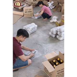 Nước mắm cá cơm Bà Tâm 40 độ đạm chai sành 500ml ủ chượp 24-36 th,  không chất bảo quản, Nước mắm truyền thống Nam Định