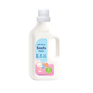 Nước giặt xả Sachi Organic làm sạch vết bẩn, hương thơm dịu nhẹ, an toàn cho bé 280g/ 2kg