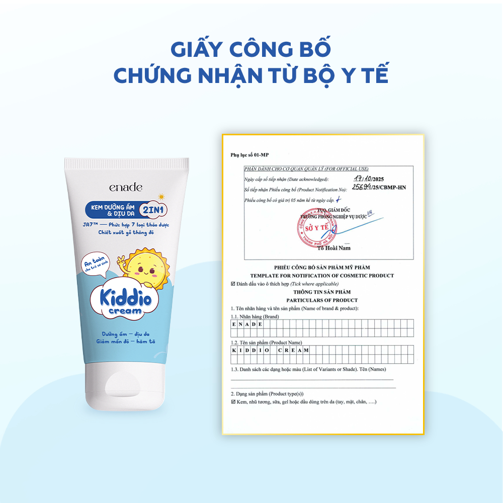 Kem Bôi Dịu Da Và Dưỡng Ẩm Cho Bé Da Khô,Kích Ứng,Muỗi Đốt,Hăm Tả-Phức Hợp 7 Loại Thảo Dược,Cho Bé Từ 0 Tháng Tuổi