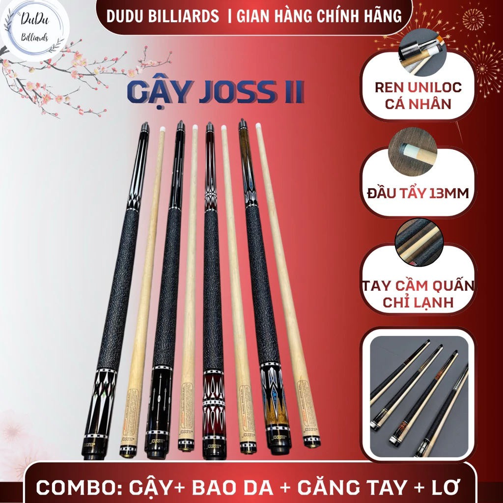 Cơ Joss chuyên bida lỗ, ngọn 13mm cơ mộc cá nhân