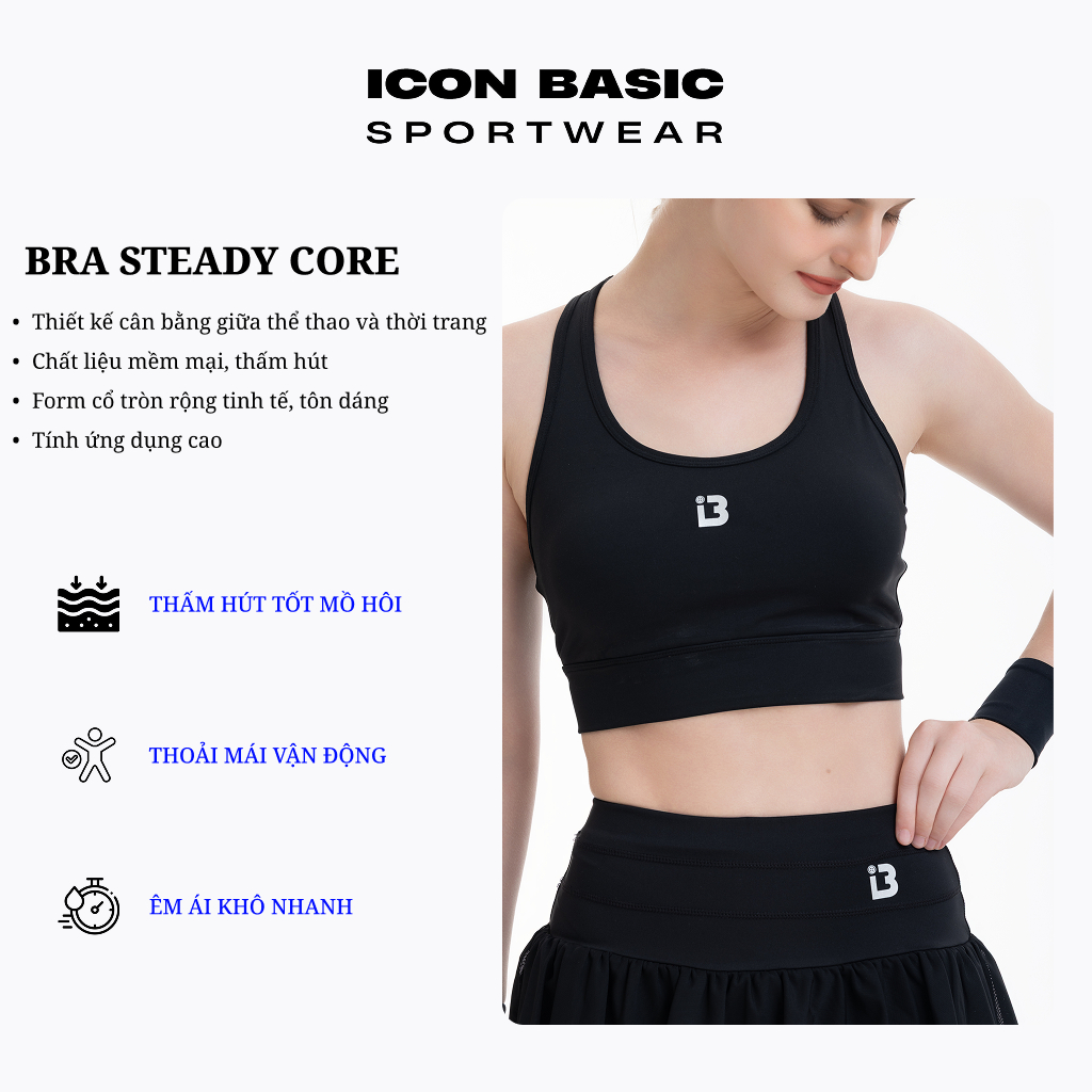 BRA RUN Áo Bra Thể Thao - ICON BASIC Sportwear