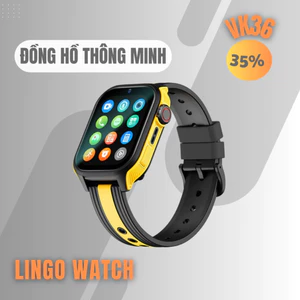 Đồng Hồ Thông Minh Trẻ Em VK36 – Gọi Video 4G, Định Vị GPS+WiFi, SOS, Chống Nước IP67 - Lingotrans
