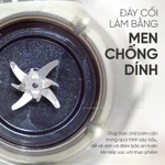 Máy làm sữa hạt đa năng 16 lưỡi dao Magic A-104, Cối thủy tinh 1.8L, Đáy Cối Men Chóng Dính, BH 12TH — ảnh 3