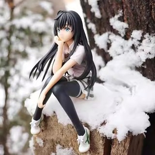 Figure Thanh Xuân Vật Ngữ - Yuki Yukinoshita Áo Dài TAITO Cao 20cm, Trang Trí Bàn Tủ Máy