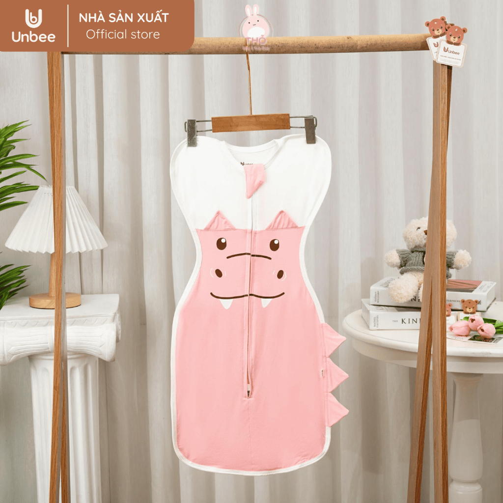Nhộng Chũn Unbee PikaLong Mềm Mát Chống Giật Mình Cho Bé Sơ Sinh Từ 3-9Kg