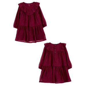 Đầm váy tơ bé gái 2 lớp Cater* dư xịn (2-5y)
