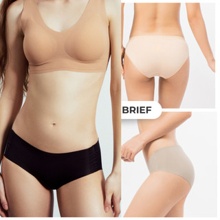 combo 3 quần lót tàng hình invisible công nghệ boning hiện đại ONOFF - 16UY24A024