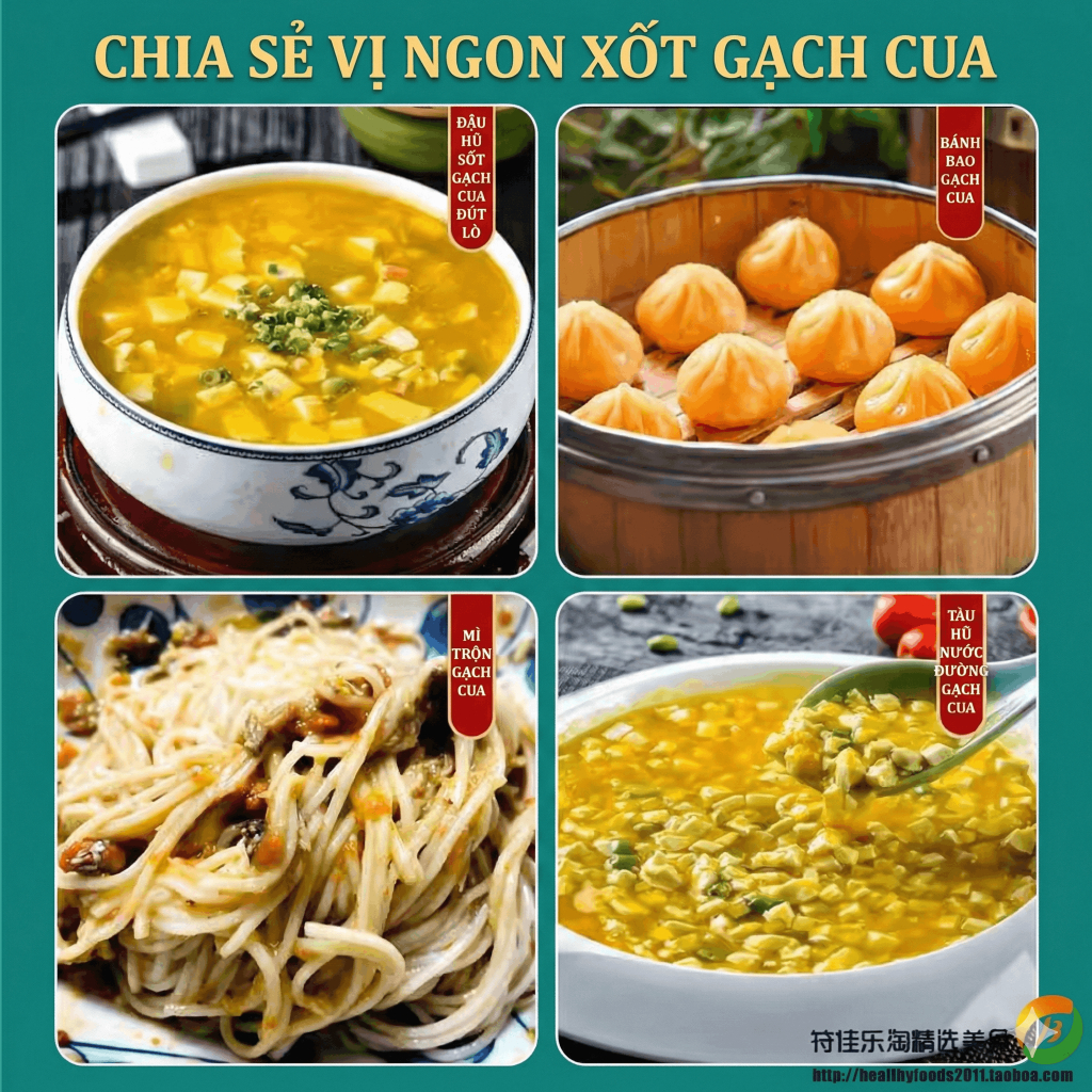 Sốt Cua Gạch Gu Xiang 102g Cao Cấp - Sốt Trộn Cơm, Chấm Hải Sản, Nấu Bún Riêu Đậm Đà Béo Ngậy Luka Food
