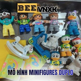 Mô hình đồ chơi lắp ráp nhân vật Disney size Duplo (tách lẻ) - BEE VNXK