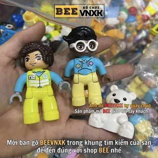 Mô hình đồ chơi lắp ráp nhân vật Disney size Duplo (tách lẻ) - BEE VNXK