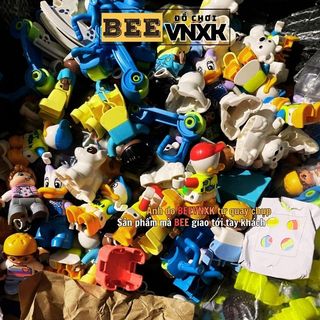 Mô hình đồ chơi lắp ráp nhân vật Disney size Duplo (tách lẻ) - BEE VNXK
