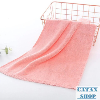 Khăn Lau Mặt Chất Liệu Cotton Mềm Mại Thấm Hút Thiết Kế Sọc Màu Phong Cách Hàn Quốc Xinh Xắn