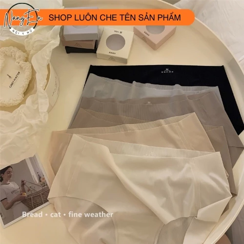 Q084 - SET 6 QUẦN LÓT SU THẠCH HỘP MINI - Quần Lót Nữ Su Thạch Băng Lụa Kháng Khuẩn Siêu Tàng Hình