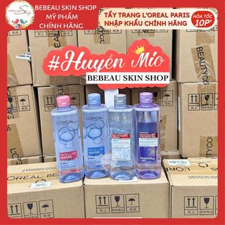 Nước tẩy trang L'Oreal Paris Micellar Water [Công Ty, Tem Phụ] LOREAL - Bebeauskinshop