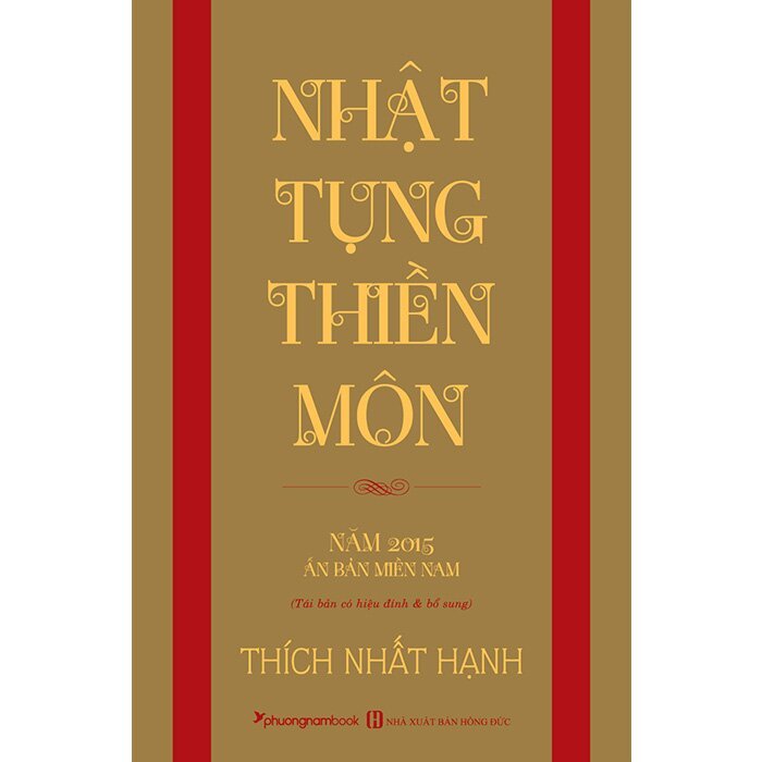 Sách - không diệt không sinh đừng sợ hãi, Thiền môn nhật tụng (Lẻ tùy chọn)