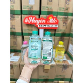 Nước tẩy trang Garnier Micellar tẩy sạch makeup dịu nhẹ nhập khẩu chính hãng - Bebeau