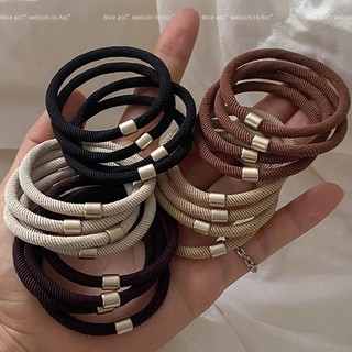 Dây buộc tóc thun cao cấp co giản dành cho bạn gái phong cách nhẹ nhàng thoải mái OCT_0002