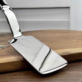 [Mới về] Xẻng lật đồ ăn inox 18/10 Chockmen [265] lật đồ chiên rán cá, trứng, bánh bền đẹp, dễ vệ sinh
