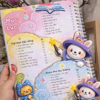 Sách Tô màu - Thế giới phép thuật 80 trang