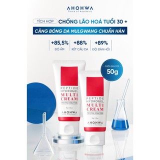 Ahohwa - Peptide Hydrogel Multi Cream - Kem dưỡng cấp ẩm, căng bóng da, chống lão hoá - 50gr/200gr