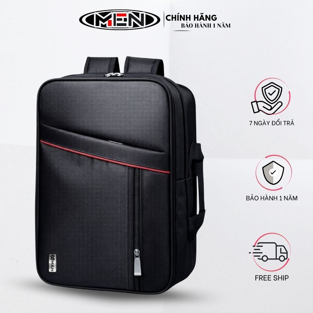 Cặp học sinh đa năng đeo chéo balo 17 inch chất Dù Xốp Thái viền mô hình M.E.N H1991 {Sale sốc}