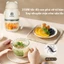 Máy Xay Ăn Dặm QCOOKO - 8 Lưỡi Thép 316, Cối Thủy Tinh Chống Vỡ 300ml - Xay Đa Năng, BH 24 Tháng