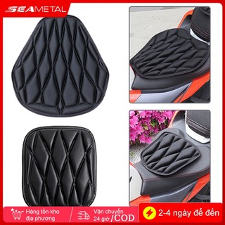 SEAMETAL Đệm Ghế Xe Máy 3D Thoải Mái Ghế Không Khí Đệm Cách Nhiệt Thoáng Khí EVA Chống Thấm Nước Chống Sốc Miếng Lót
