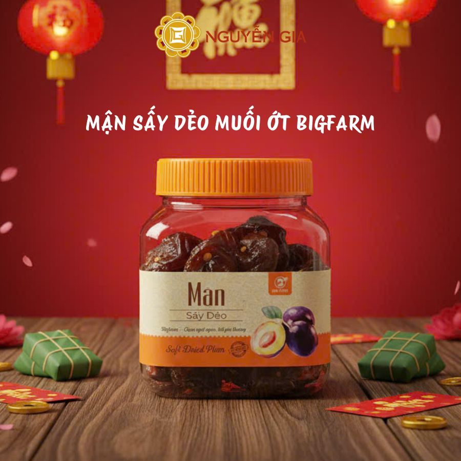 Mận Sấy Dẻo Muối Ớt Bigfarm 250g