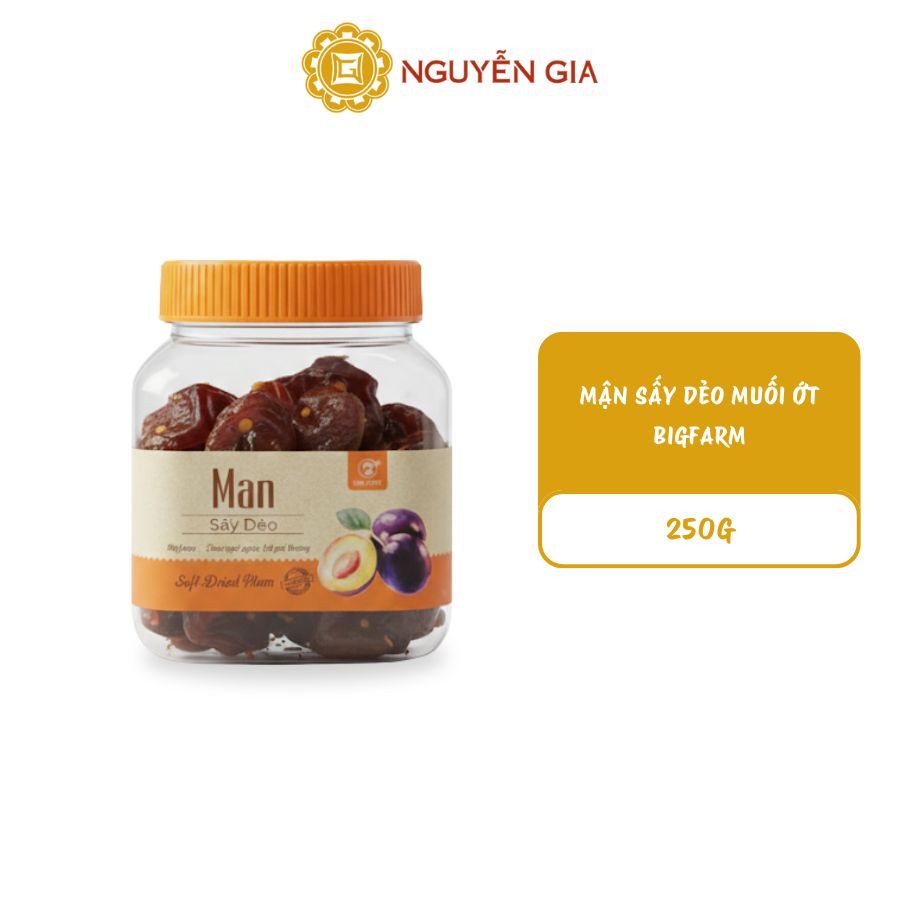 Mận Sấy Dẻo Muối Ớt Bigfarm 250g