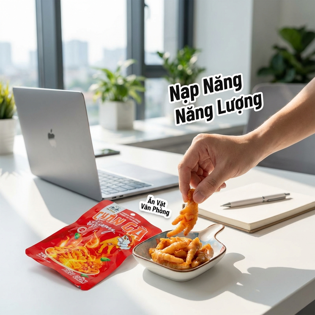Chân gà rút xương Panda 26g ăn liền cay nhẹ snack