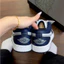 Giày Thể Thao Cổ Thấp, Giày Sneaker Navy Sọc Xám Phong Cách Thời Trang Nam Nữ