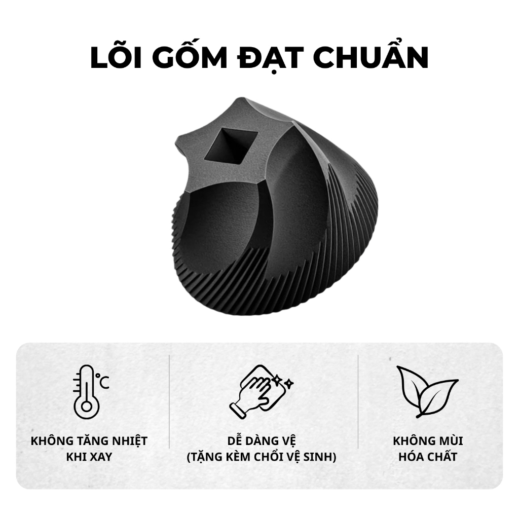 Máy Xay Cà Phê Cầm Tay Lõi GốmFamistar, Xay Cafe Hạt Giữ Trọn Hương, Cối XaY Cà Phê Nhỏ Gọn Tiện Lợi