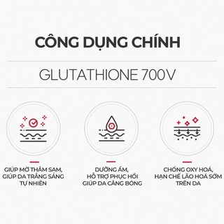 Serum Angel's liquid kem dưỡng Angel's liquid Glutathione 7Day  Whitening 700 V-Ampoule - Kosmi Beauty