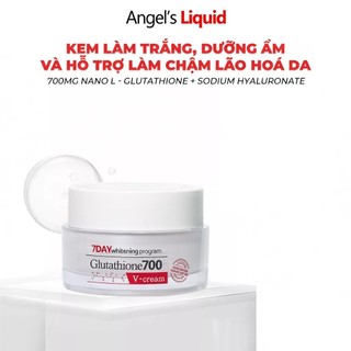 Serum Angel's liquid kem dưỡng Angel's liquid Glutathione 7Day  Whitening 700 V-Ampoule - Kosmi Beauty