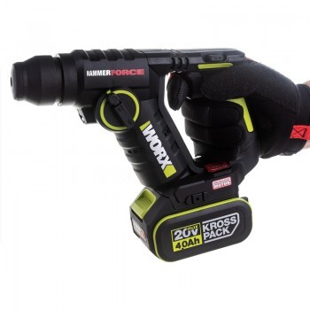 WORX WU380S - Máy khoan bê tông pin 20V Chính Hãng